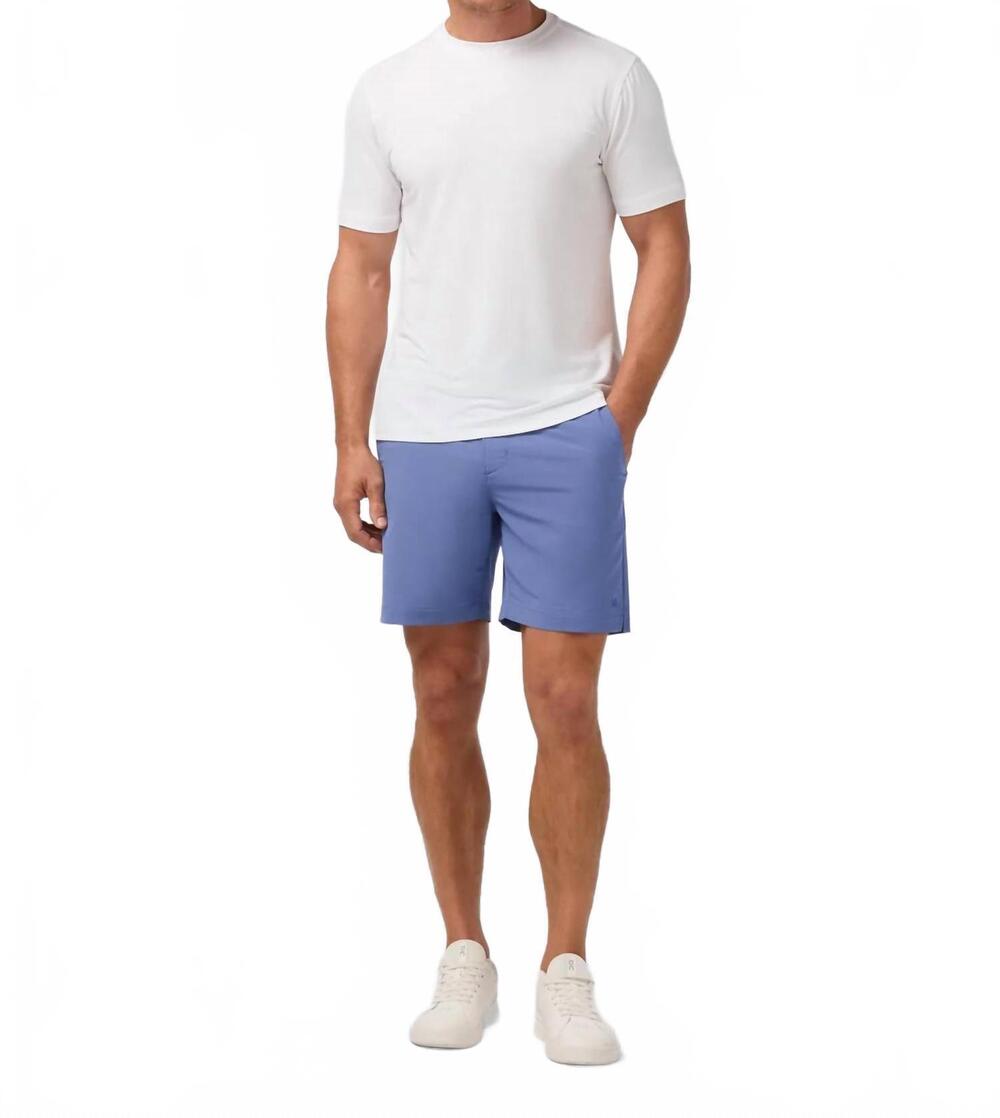 NEW MIZZEN + MAIN deck above-the-knee shorts in coastal fjord